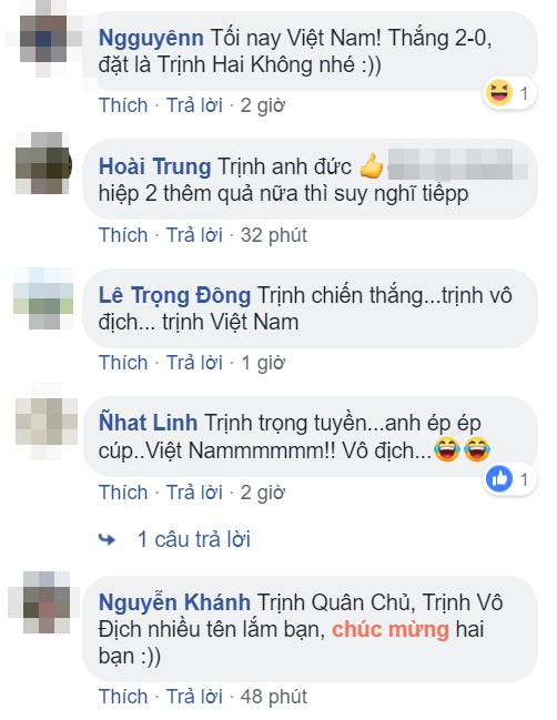 Con chào đời đúng ngày Việt Nam đá chung kết AFF Cup 2018, bố lên mạng hỏi đặt tên gì cho ấn tượng - Ảnh 2.