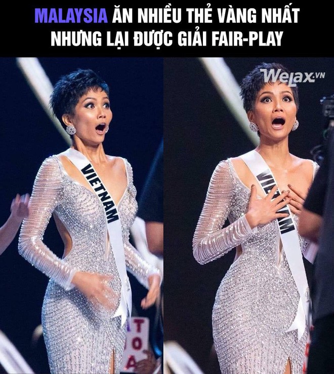 Hoa hậu nào đăng quang cũng thành meme là có thật, và xin chào mừng HHen Niê vào bộ sưu tập Ảnh chế Người nổi tiếng 2018 với biểu cảm kinh điển sau - Ảnh 1.