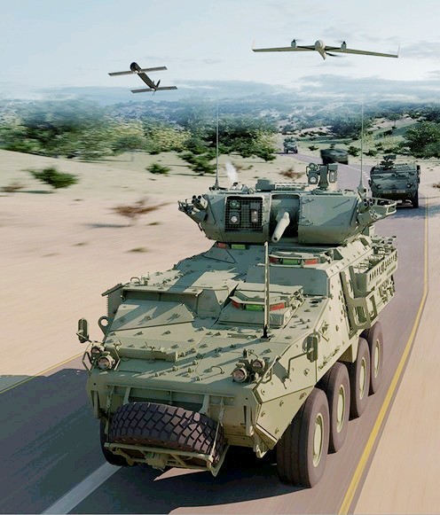 Tương lai của xe chiến đấu bộ binh tích hợp UAV - Ảnh 1.