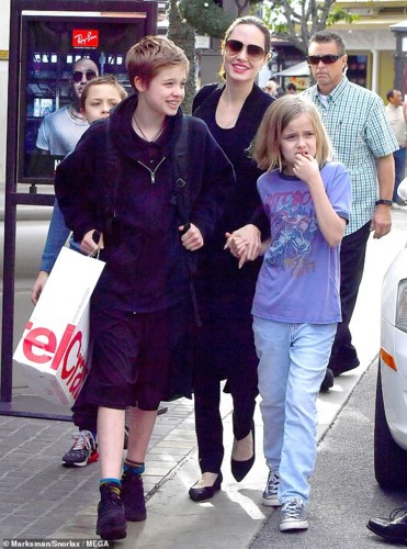Angelina Jolie đưa con trai Pax Thiên đi mua sắm sau bí mật động trời - Ảnh 6.