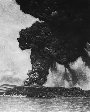 Thảm họa núi lửa Krakatoa năm 1883: Trái đất giảm 1 độ C, tro bụi dài 27km che phủ bầu trời - Ảnh 2.