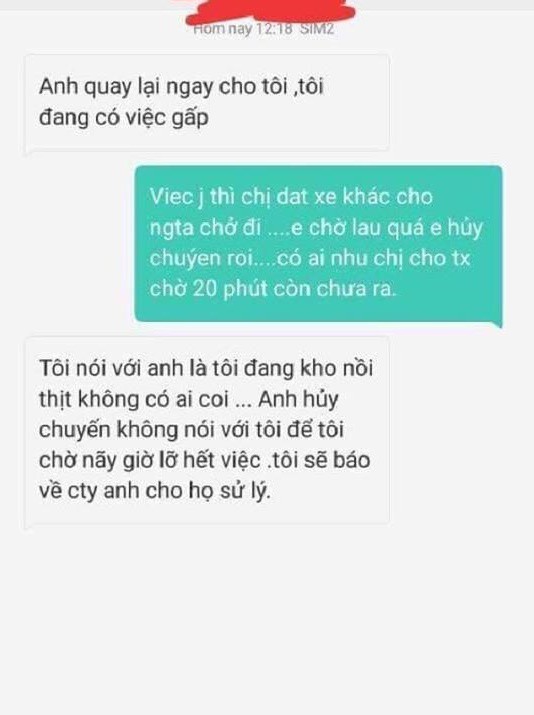 Lôi cả nồi thịt kho ra dọa sau khi hủy chuyến, hành khách khiến tài xế Grab ngán ngẩm - Ảnh 1.