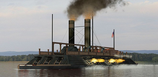 Tàu chiến Mỹ đầu tiên bị đánh đắm bởi một chiếc bình thủy tinh 19 lít - Ảnh 4.