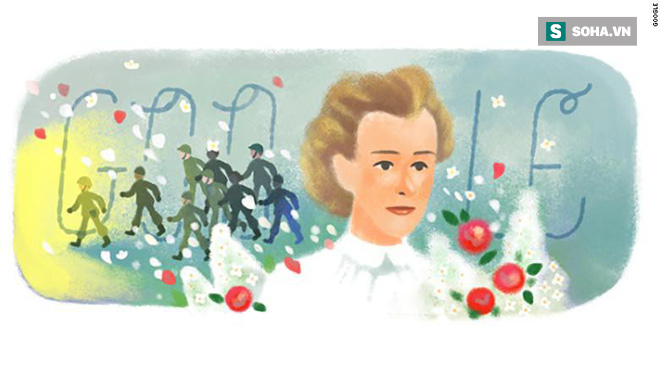 Trang chủ Google 4/12 vinh danh Edith Cavell - Nữ y tá anh hùng thời Thế chiến I - Ảnh 1.