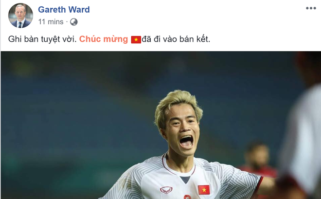 Việt Nam vào chung kết AFF Cup: Hàng triệu CĐV vỡ òa, Đại sứ Anh tại VN háo hức chung vui - Ảnh 4.