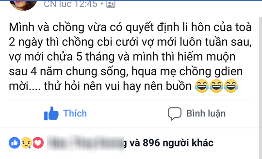 Vừa ly hôn 1 tuần, chồng đã lấy vợ mới, mẹ chồng còn gọi điện mời dự đám cưới  - Ảnh 1.