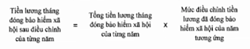 Mức điều chỉnh tiền lương và thu nhập tính đóng BHXH 2018 - Ảnh 1.