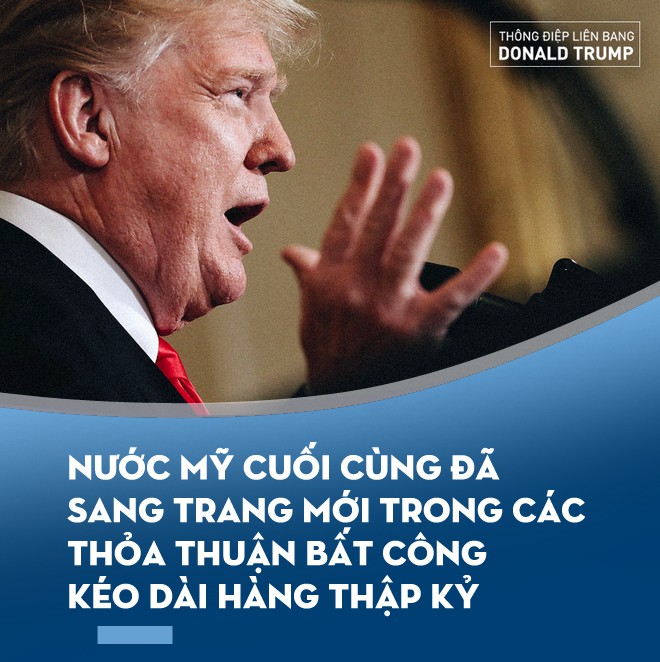 Thông điệp Liên bang của ông Trump: Cuộc chiến khách mời và 3 năm nhớp nhúa của nước Mỹ - Ảnh 3.