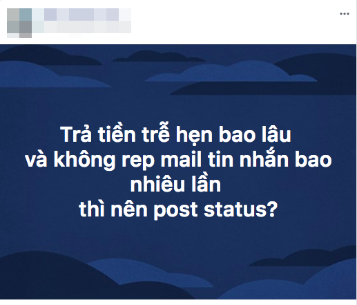 Mạng xã hội những ngày này đều chỉ chung một nỗi lòng: đòi nợ! - Ảnh 1.