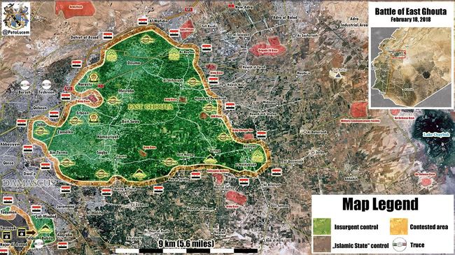 “Hổ Syria” tung đòn tấn công phiến quân tử thủ Đông Ghouta - Ảnh 1.