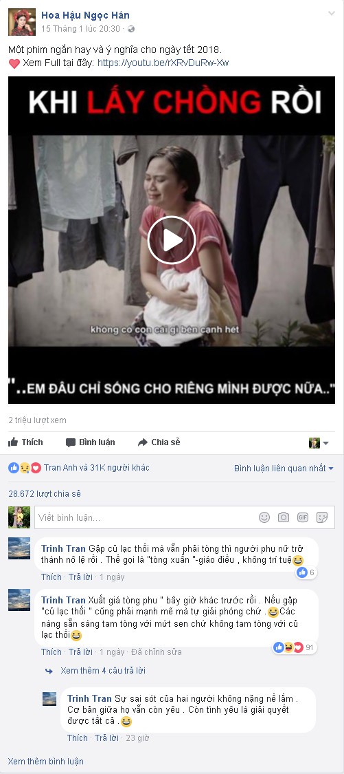 Phim hot mạng xã hội khiến vợ Đăng Khôi bật khóc - Ảnh 3. Phim hot mạng xã hội khiến vợ Đăng Khôi bật khóc - Ảnh 3.