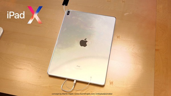 Đây là chiếc iPad theo phong cách iPhone X tuyệt đẹp đang khiến người hâm mộ Apple xôn xao - Ảnh 1.