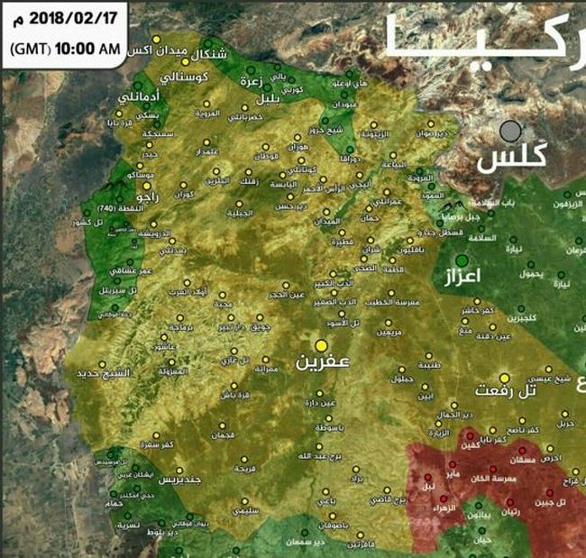 Thổ dồn quân đánh rát người Kurd phòng thủ Afrin, Aleppo - Ảnh 1.