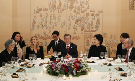 Thông điệp trong bữa tối tổng thống Hàn Quốc mời Ivanka Trump - Ảnh 4.
