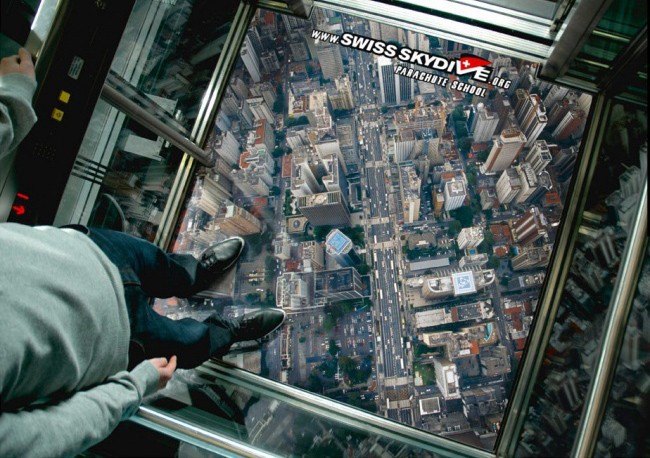14 áp phích quảng cáo sáng tạo trên các thang máy của tòa nhà cao tầng - Ảnh 11.