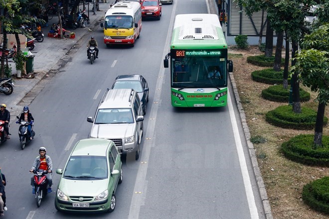 Đề xuất phương tiện khác được đi chung làn đường buýt nhanh BRT - Ảnh 2.