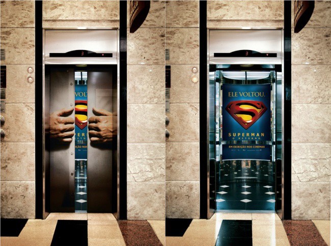 14 áp phích quảng cáo sáng tạo trên các thang máy của tòa nhà cao tầng - Ảnh 5.