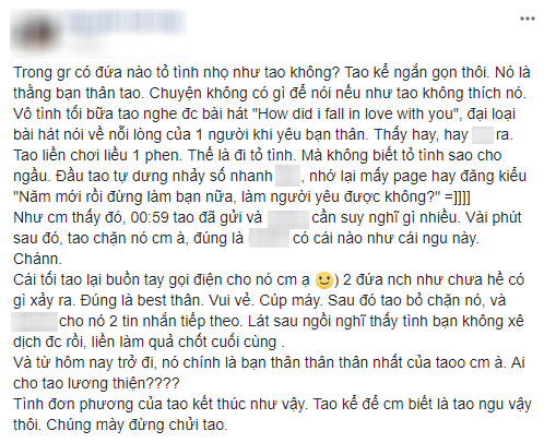 Tỏ tình với bạn thân và cái kết không biết thành công hay thất bại - Ảnh 1.