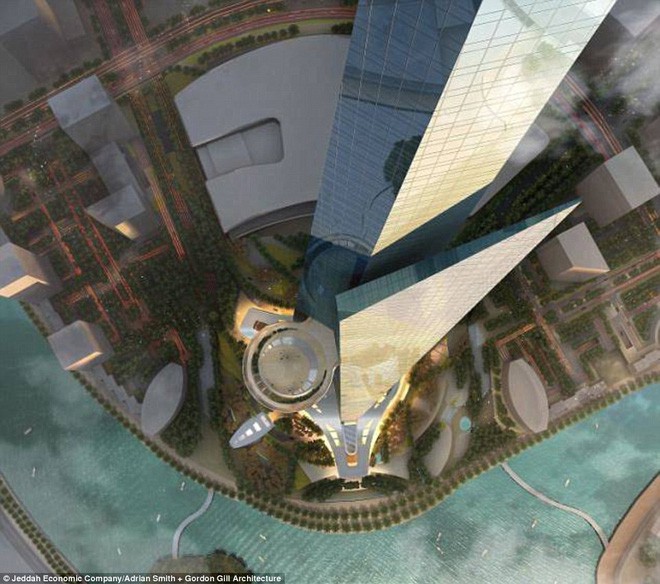 Video ngoạn mục: Quá trình hình thành của tòa tháp chuẩn bị cao nhất thế giới trị giá tỉ đô - Ảnh 7.