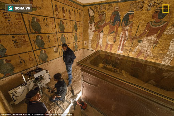 Quét radar lăng mộ Pharaoh Tutankhamun, hé lộ bí mật về nữ hoàng Nefertiti? - Ảnh 1.
