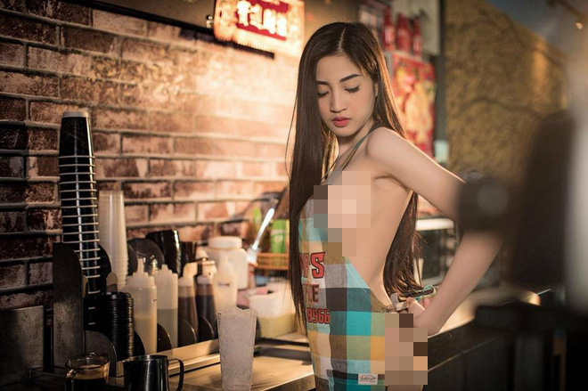 Cả gan thuê hot girl ăn mặc hở hang phục vụ khách hàng, quán cà phê Thái Lan bị cư dân mạng ném đá không thương tiếc - Ảnh 4.