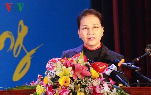 Chủ tịch Quốc hội dự lễ phát động Tết trồng cây tại Hải Dương - Ảnh 1.