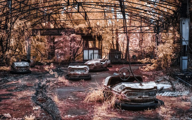 Ghé thăm Vùng Đất Cấm Chernobyl qua góc nhìn của máy ảnh hồng ngoại - Ảnh 3.