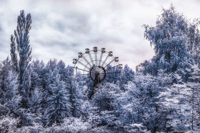 Ghé thăm Vùng Đất Cấm Chernobyl qua góc nhìn của máy ảnh hồng ngoại - Ảnh 8.