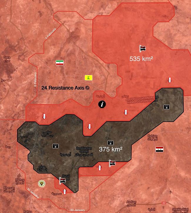 “Hổ Syria” ồ ạt càn quét IS ở Hama, giải phóng hơn 80% địa bàn phiến quân - Ảnh 2.