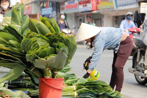 Chợ lá dong nửa thế kỷ ở Sài Gòn nhộn nhịp ngày giáp Tết - Ảnh 20.
