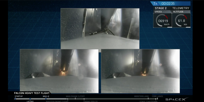 Những hình ảnh ấn tượng tại sự kiện phóng tên lửa mạnh nhất thế giới - Falcon Heavy của SpaceX - Ảnh 4.