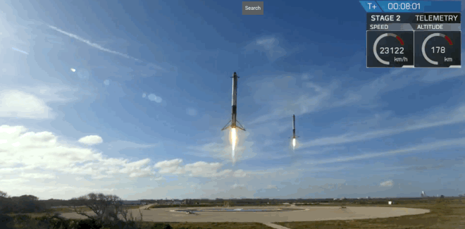 Những hình ảnh ấn tượng tại sự kiện phóng tên lửa mạnh nhất thế giới - Falcon Heavy của SpaceX - Ảnh 6.