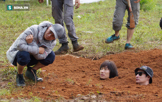Huy Khánh, Kiều Minh Tuấn bị chôn sống trên phim trường Lật mặt 3 - Ảnh 3.