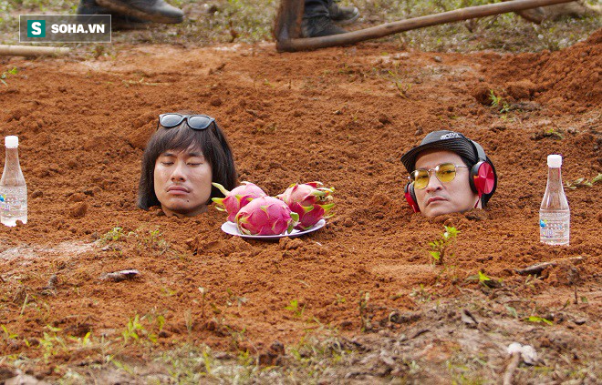 Huy Khánh, Kiều Minh Tuấn bị chôn sống trên phim trường Lật mặt 3 - Ảnh 7.