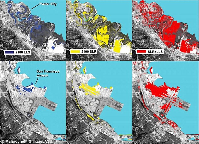 Thung lũng Silicon có thể chìm nghỉm, nhiều khu vực của San Francisco gặp rắc rối lớn - Ảnh 3.