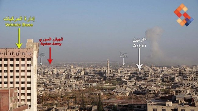 “Hổ Syria” đánh phá dữ dội Đông Ghouta, hàng nghìn người dân muốn ra vùng giải phóng - Ảnh 1.