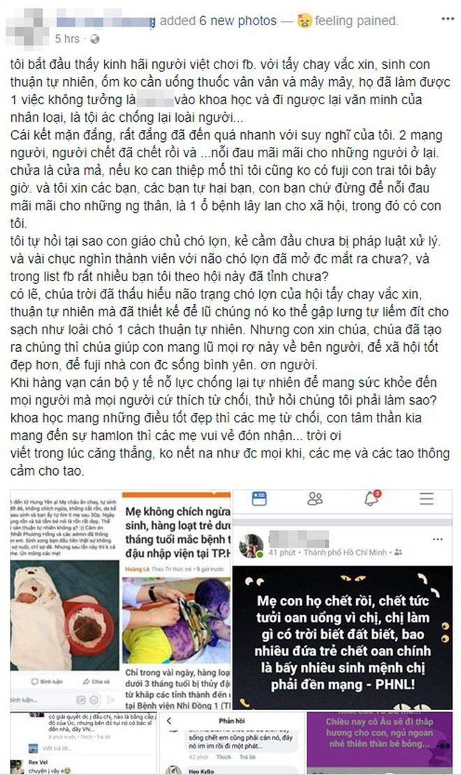 Sốc trước những bình luận từ tài khoản facebook tư vấn sinh thuận tự nhiên: Mấy con kia đẻ sao, con người đẻ vậy! - Ảnh 2.