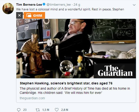 Barack Obama, Bill Gates và hàng loạt ông lớn công nghệ bày tỏ tiếc thương Stephen Hawking - Ảnh 11.