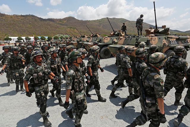 Quân đội Campuchia mượn tập trận chung với Trung Quốc để khoe trang bị tối tân - Ảnh 10.