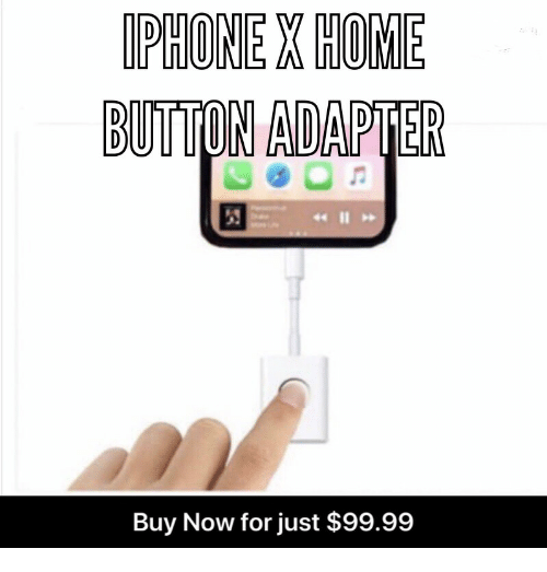 Từ một trò đùa, adapter bổ sung nút Home cho iPhone X nay đã trở thành hiện thực - Ảnh 1.