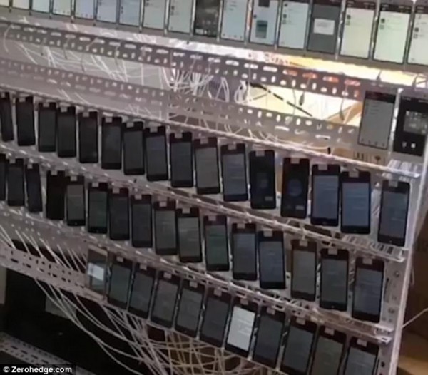 Cận cảnh ‘nhà máy’ cày view ảo với hơn 10.000 chiếc smartphone tại Trung Quốc - Ảnh 1.