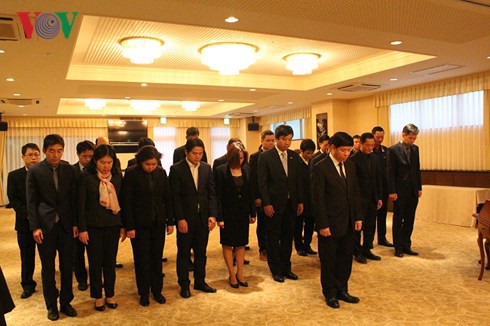 Lễ viếng nguyên Thủ tướng Phan Văn Khải tại Nhật Bản - Ảnh 1.