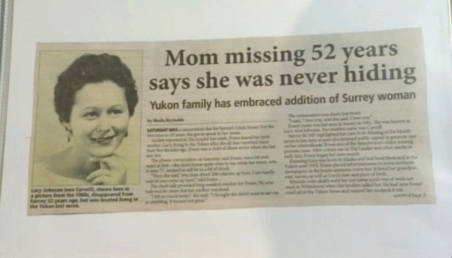 Người phụ nữ 52 năm biến mất không dấu vết, cảnh sát nghi bị chồng sát hại nhưng một mẩu tin nhỏ lên báo chí đã trả lời tất cả - Ảnh 3.