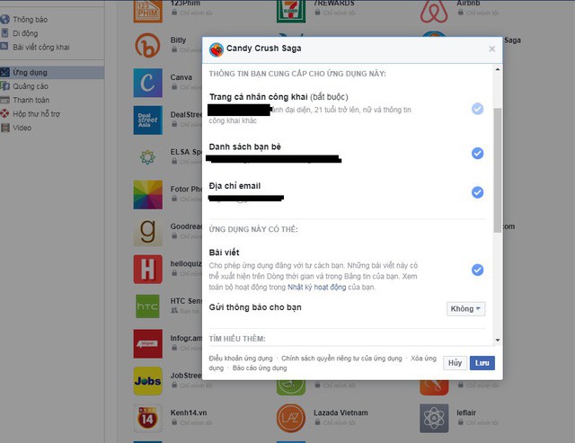 Cách tìm ra những ứng dụng đang lấy thông tin của bạn trên Facebook - Ảnh 2.