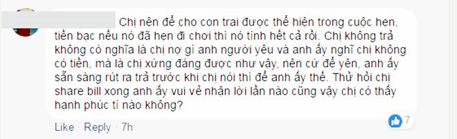 Cô nàng gây bão MXH vì chuyện cưa đôi tình phí: Bạn trai không nhận tiền thì không được, nhận thì bảo sĩ diện hão - Ảnh 4.