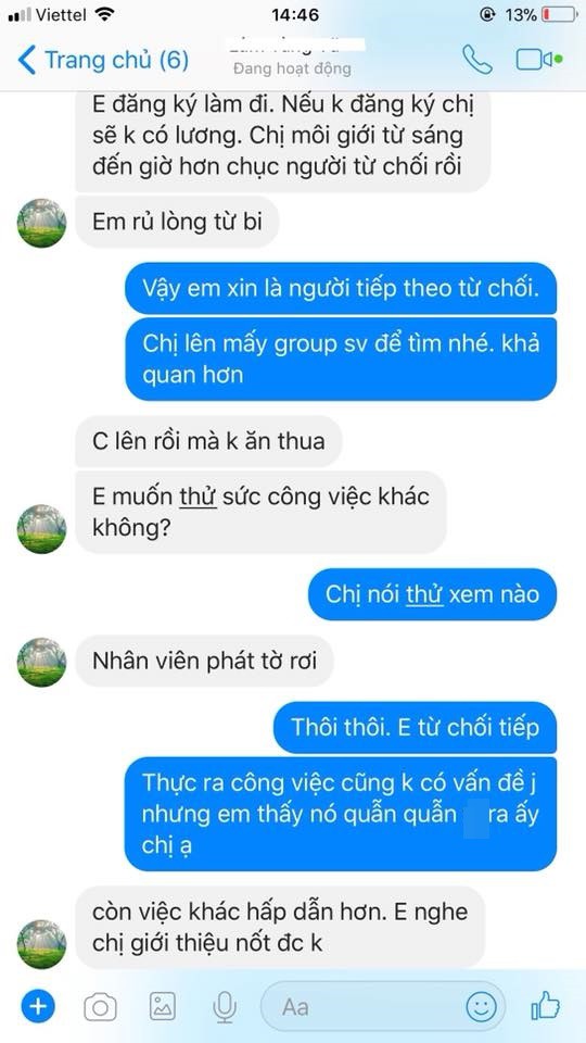 Môi giới việc làm không thành, nhân viên mắng khách là cạn tàu ráo máng - Ảnh 2.