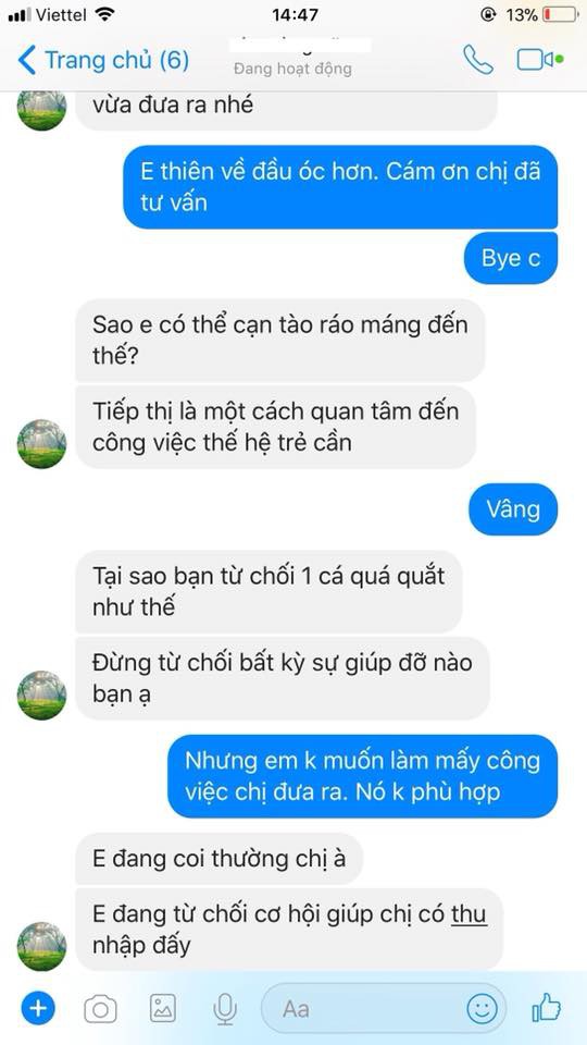 Môi giới việc làm không thành, nhân viên mắng khách là cạn tàu ráo máng - Ảnh 5.