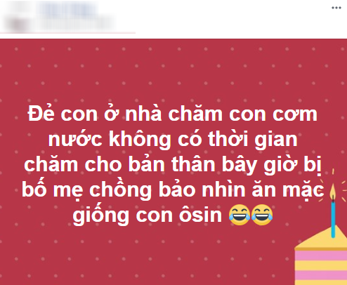  Bị chê ăn mặc giống osin, mẹ trẻ than thở vì chăm con nên không có thời gian: có người đồng tình, có người không  - Ảnh 1.