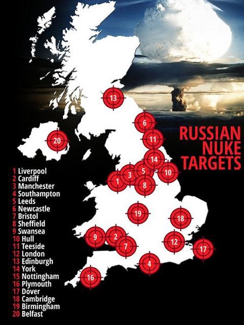 Báo Anh: Nước Anh sẽ tê liệt hoàn toàn nếu bị Nga tấn công hạt nhân - Ảnh 1.