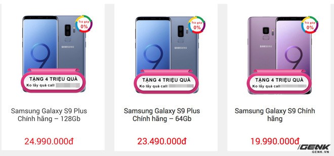 Galaxy S9 loạn giá tại Việt Nam - Ảnh 2.